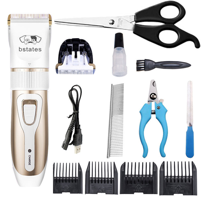 Timo Products™ Noise- Free Design Pet Hair Clipper