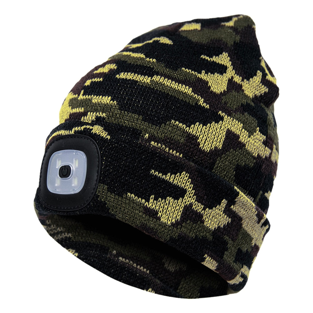 Timo Products™ Unisex LED Beanie Hat