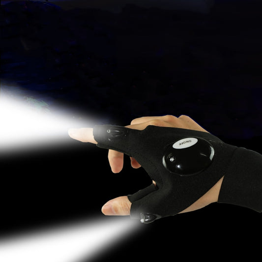 Timo Products™ Fingerless Glove LED Flashlight