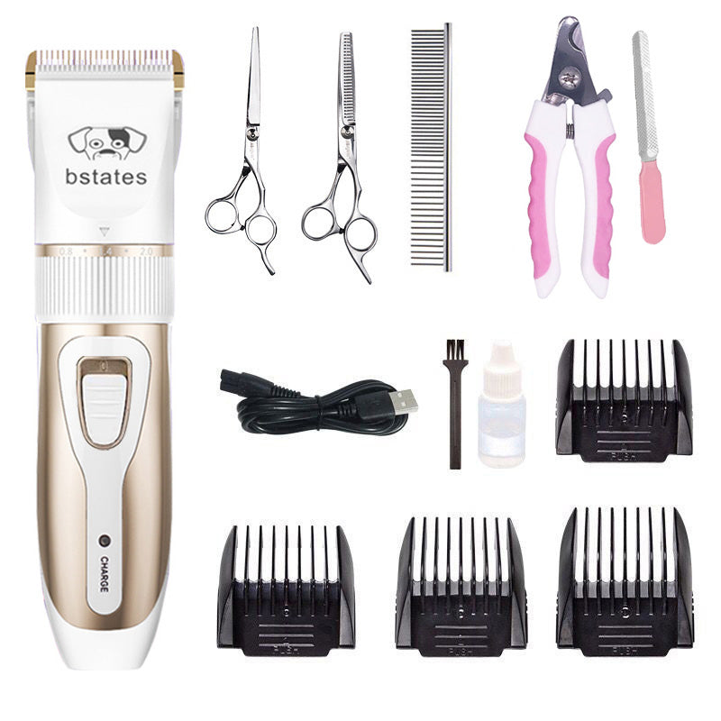 Timo Products™ Noise- Free Design Pet Hair Clipper