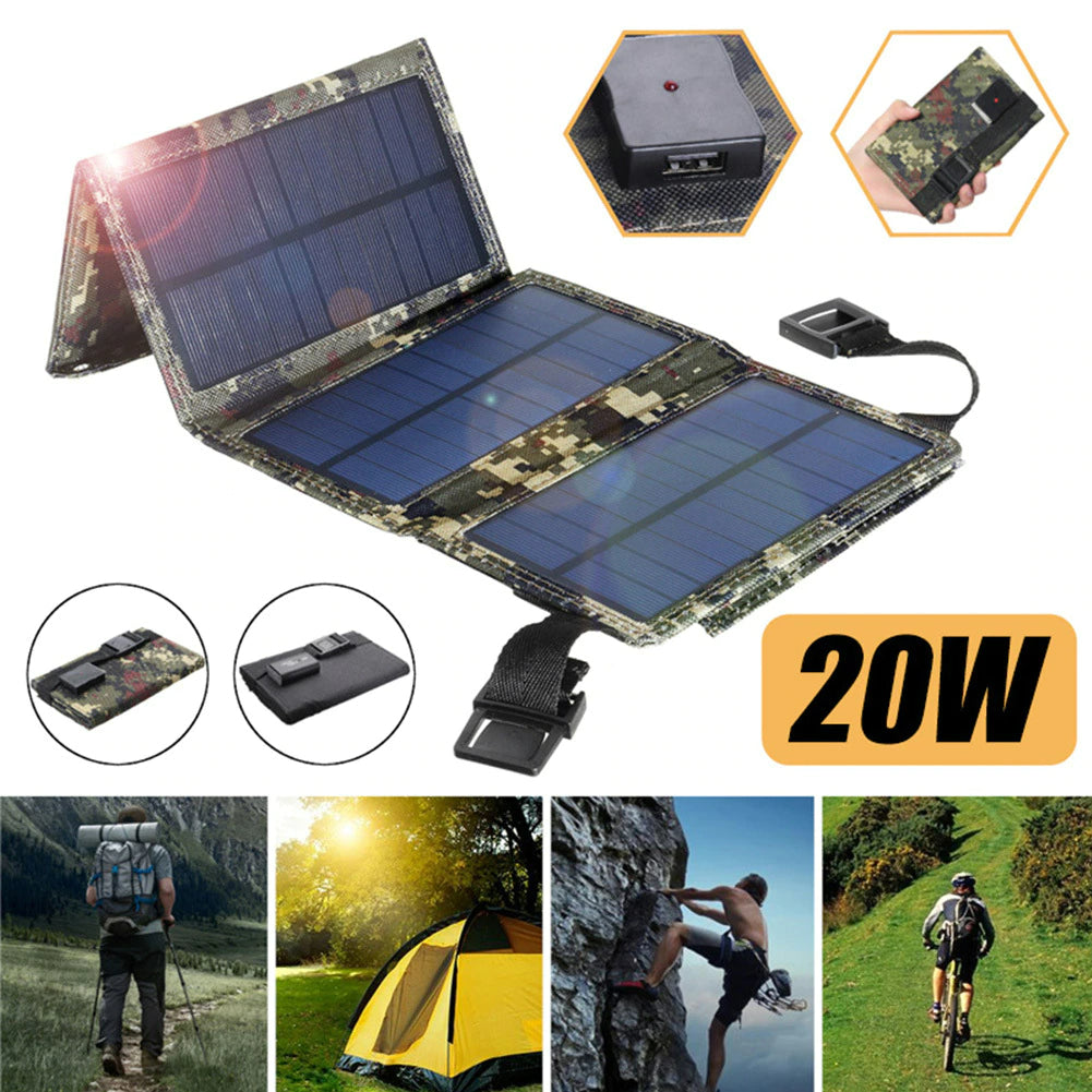 Timo Products™ Foldable Solar Panel