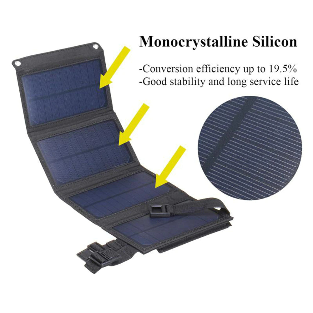 Timo Products™ Foldable Solar Panel