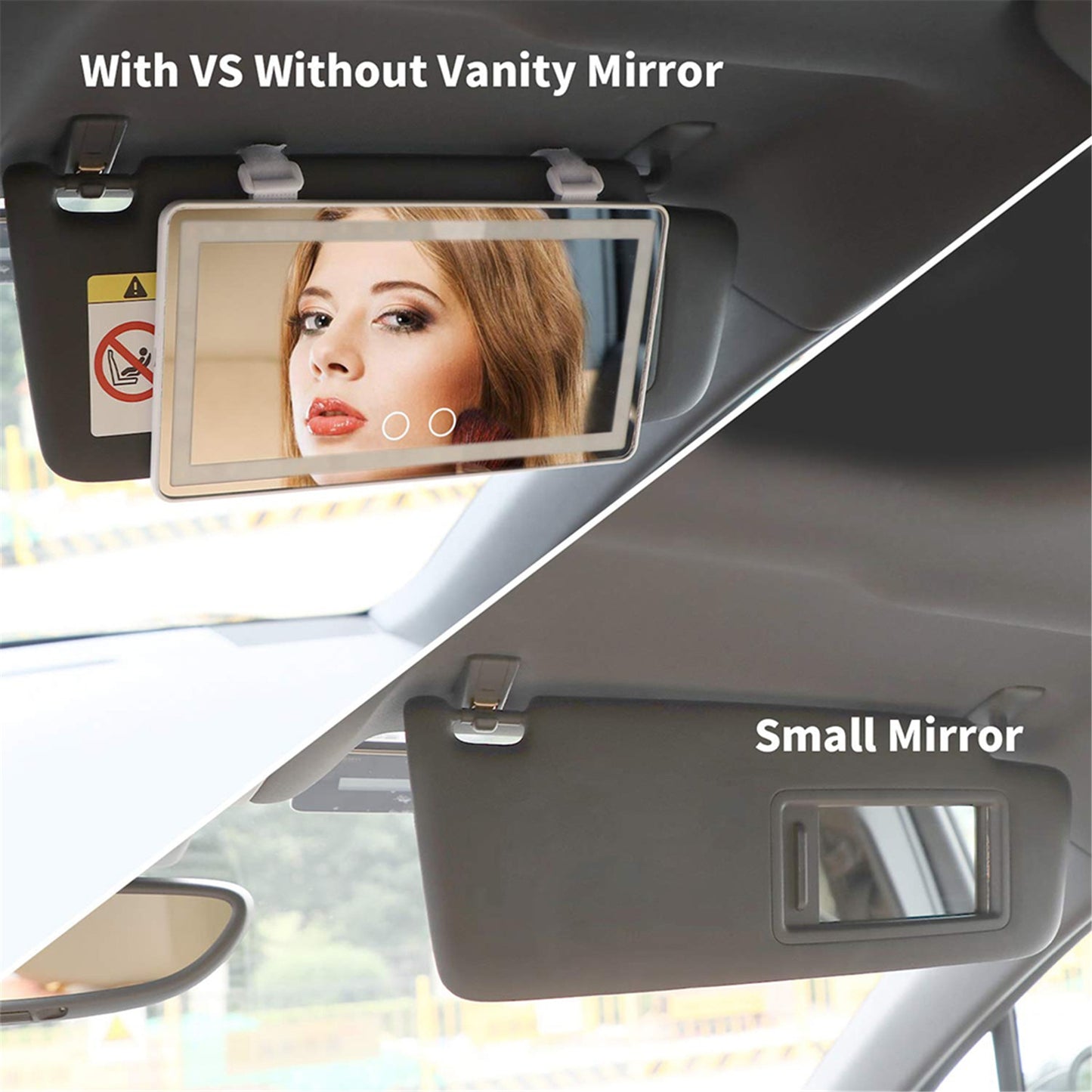 Timo Products™ Car LED Vanity Mirror